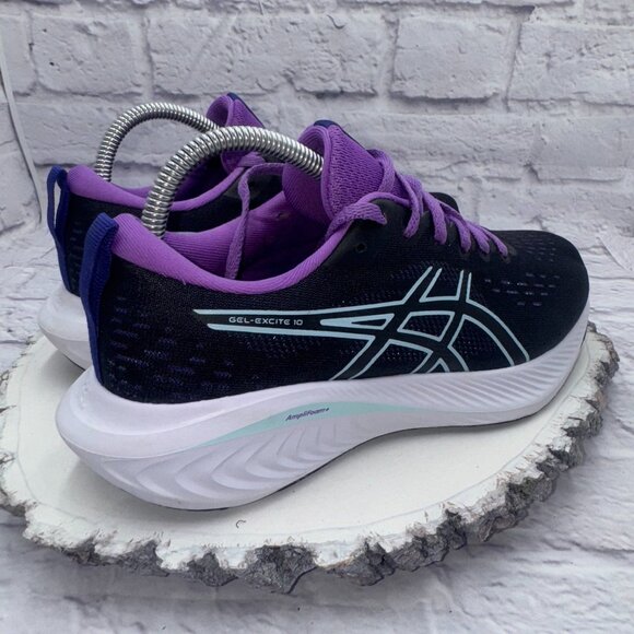 Asics Womens Gel-Excite 10 1012B418 Black Purple Running Shoes Sneakers Size 8 - Picture 8 of 12
